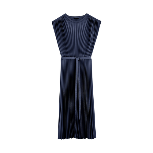 JOSEPH VOLTA KNIT WEAVE PLISSÉ DRESS (9884427714865)