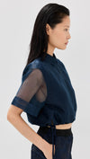 Ryett S/s Crop Shirt (10057776595249)