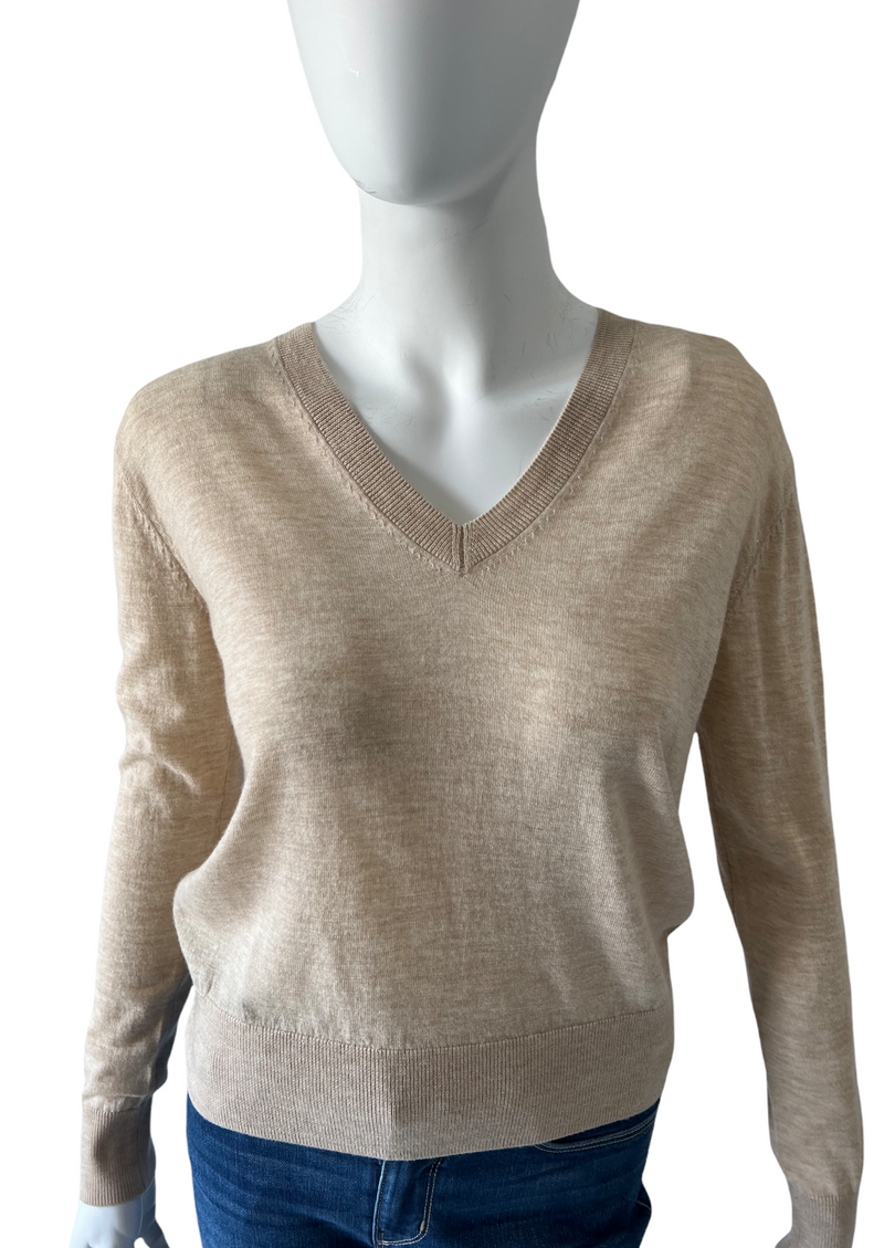 CORE V NECK SWEATER (6595427991623)